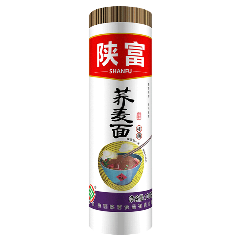 陕富荞麦面条粗粮面凉面冷面
