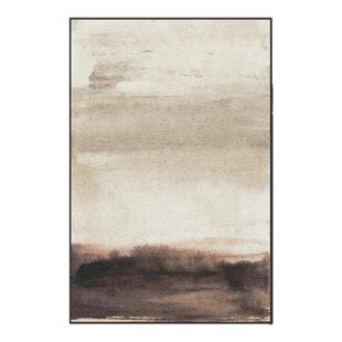 侘寂奶油风民宿装饰画现代样板间客厅挂画酒店软装油画布无框挂画