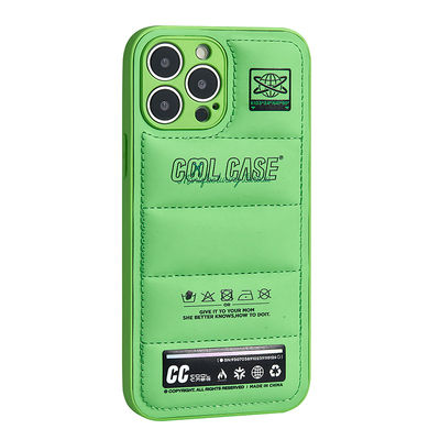 绿色羽绒潮流苹果1213原创个性