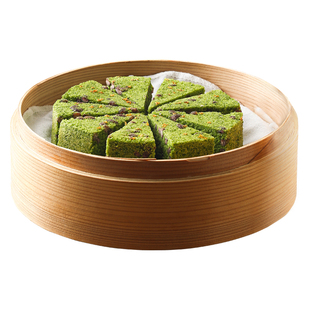 峰仔麦青红豆糕350g大麦苗汁糯米糕点杂粮速冻点心特色早餐半成品