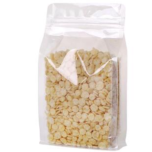 八边封透明自封袋杂粮干果密封自立袋加厚食品包装袋塑料袋子定制