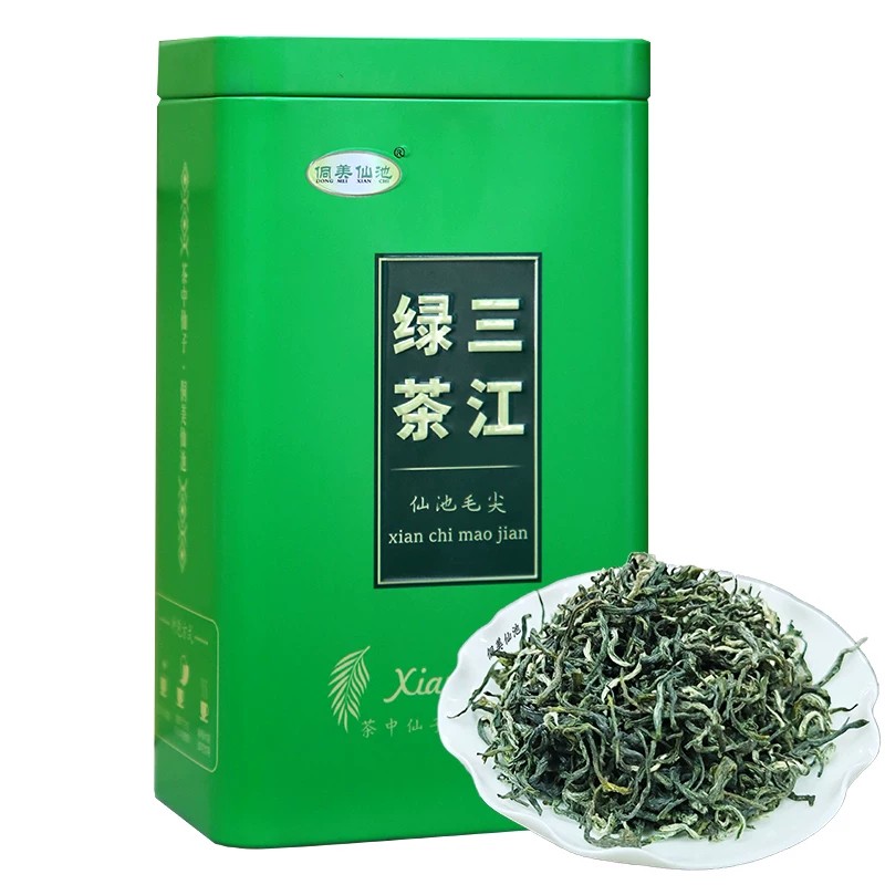 侗美仙池茶叶三江罐装