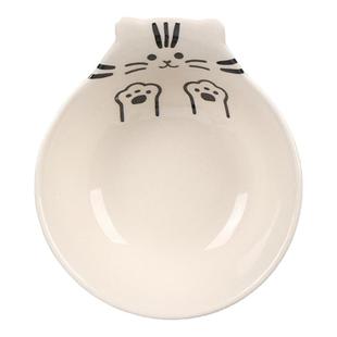 日式蘸料碟家用陶瓷辣椒面干碟碗烧烤火锅调味碟可爱酱油醋小碟子