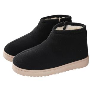 棉鞋男冬加绒加厚保暖居家传统老式手工中老年老人防滑爸爸保暖鞋