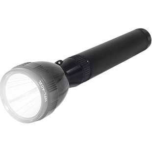 华升黑豹超长待机防水户外巡逻野营可充电超亮LED远射强光手电筒