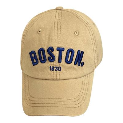 儿童春秋刺绣字母遮阳鸭舌帽子