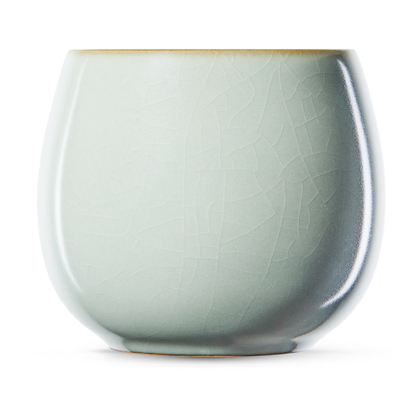 雅瓷汝窑办公室陶瓷泡茶杯喝水杯