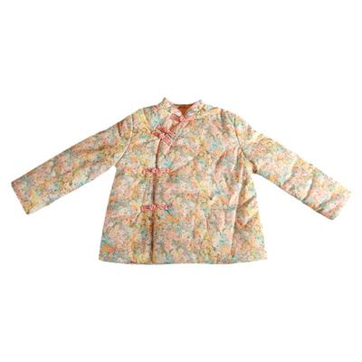 允儿妈女童经典旗袍裙马甲棉服