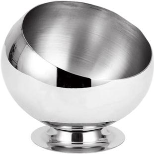 商用火锅店小料碗自助餐调料碗麻辣烫酱料斜口碗不锈钢碗多用带盖