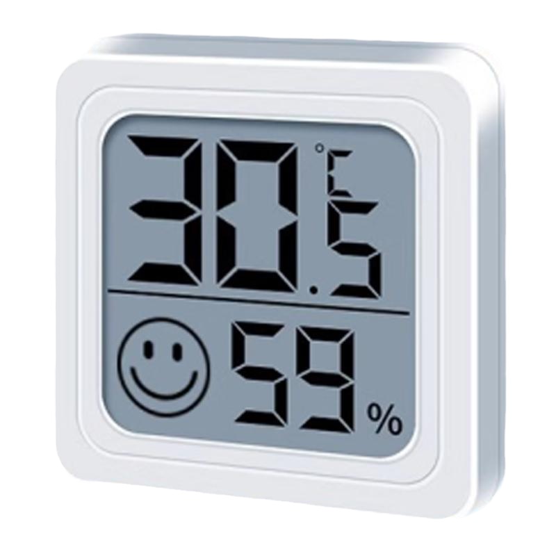 温度计室内家用高精准度电子壁挂婴儿房气温冰箱温度表干温湿度计