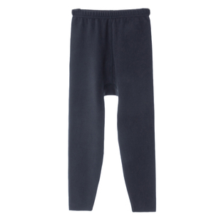 儿童德绒保暖单裤男童加绒加厚秋裤双面绒女童打底裤宝宝家居睡裤