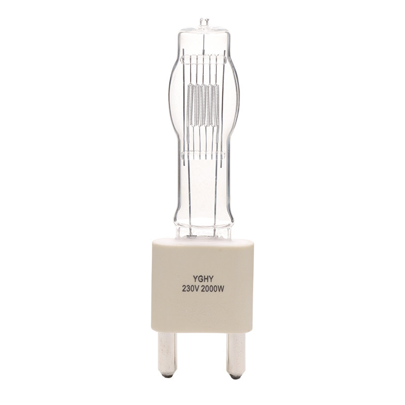 影视钨丝灯泡2000W1000W650W电影灯灯泡聚光灯摄影补光灯灯泡