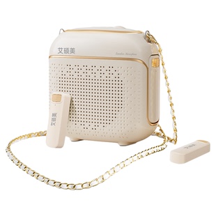 艾硕美K29小蜜蜂扩音器教师专用无线领夹双麦克风上课喊话扬声器