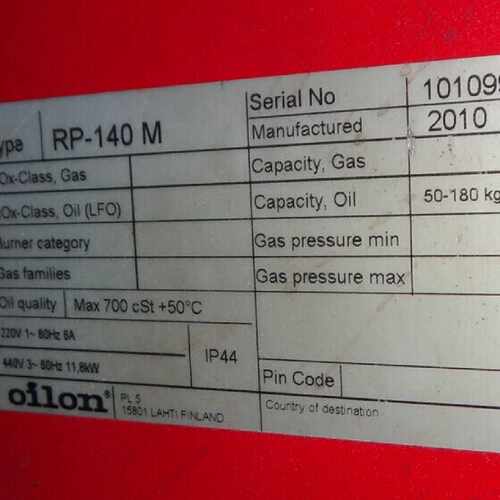 供应RP-140M, RP-130H船舶Boiler bur