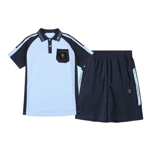 南宁市中小学生校服男女夏装初中高中夏季速干索罗娜短袖短裤长裤