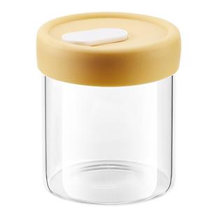 隔夜燕麦杯子带盖带勺泡酸奶水果专用杯早餐便携碗玻璃帕梅拉牛奶