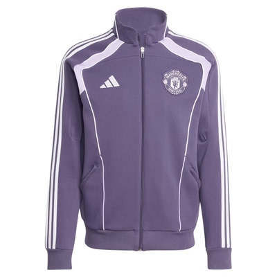 Adidas曼联足球休闲文化夹克外套
