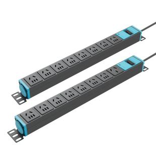 公牛PDU机柜专用电源插座10A16A过载防雷排插家用接线板桌面工业
