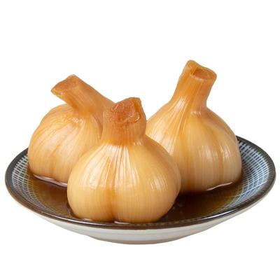 根儿鲜咸大蒜5斤大份量农家手工腌制咸蒜头酱菜嫩蒜酱汁大蒜下饭