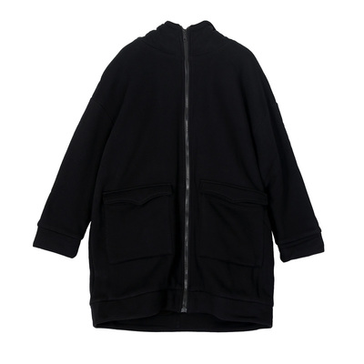 卫衣冬季有里衬加厚开衫休闲外套