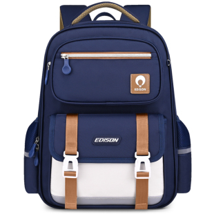 爱迪生书包男小学生减负护脊书包一到六年级男孩2025新款超轻背包