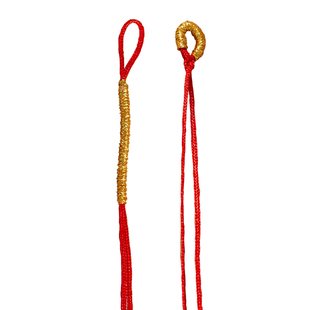 拉环线圈编绳半成品手工编织吊坠扣头跑环配饰手串小提溜diy配件