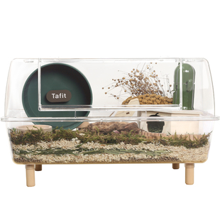 它适仓鼠笼子亚克力透明超大别墅60基础笼88金丝熊专用饲养箱用品