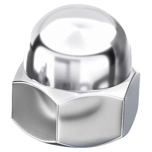 304不锈钢六角螺母平垫片弹垫组合316防松盖型螺丝帽M3M4M5M6-M30