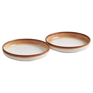 日式复古9.5英寸盘子菜盘碗碟家用高级感西餐盘牛排盘早餐意面盘