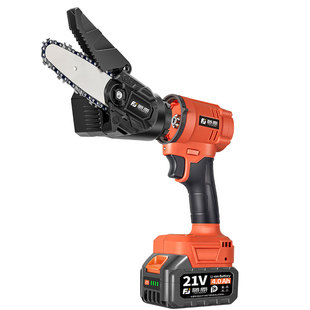 无刷锂电锯充电式电链锯伐木电动手锯小型便携链条锯家用手持锯树