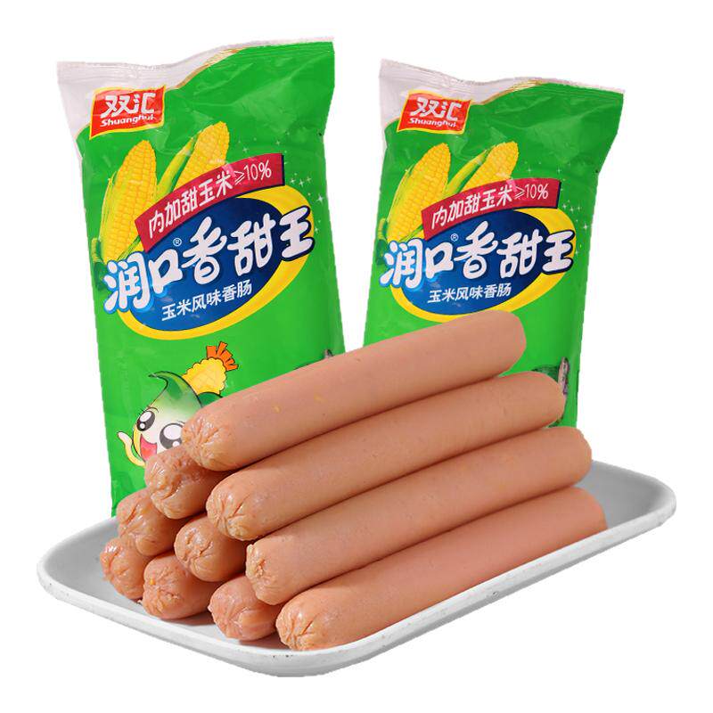 双汇袋装即食玉米风味火腿肠