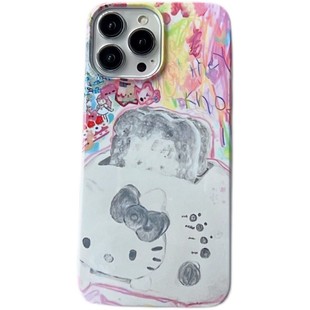 原创新年龙年好运适用苹果17promax手机壳16promax彩虹条纹韩国菲林磁吸二合一粉红15Pro小众防摔新款软壳11