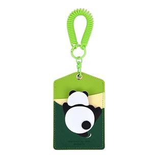 出逃猫咪卡套挂件可爱工作证学生饭卡证件保护套胸牌门禁公交卡包