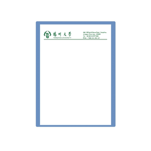 扬州大学稿纸 扬州大学抬头信纸信笺草稿纸作业纸 扬大信纸稿纸