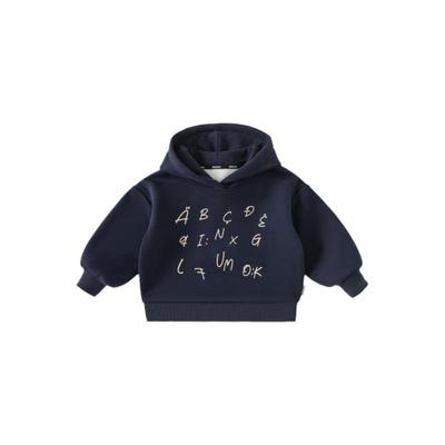 男童卫衣加绒女童上衣宝宝衣服