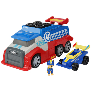 汪汪队立大功玩具工程家族古夫爷爷移动餐车儿童变形救援车套装