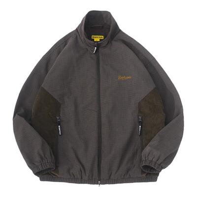 DAKYAM翻领秋冬宽松泡泡纱夹克