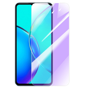 适用vivoy35+钢化膜y35+手机膜全屏覆盖防摔y35+5G防窥膜玻璃y35+vivo贴膜防指纹高清防爆vivoy35加保护膜