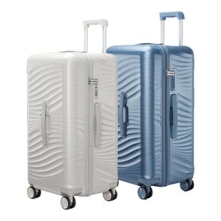 卡拉羊魔方体云朵箱大容量PC行李箱20吋轻便登机万向轮托运旅行箱