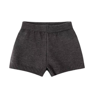 2025新款针织短裤女冬季高腰修身显瘦百搭休闲裤子短款松紧带毛裤