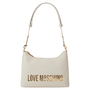 【礼物会员5折起】Love Moschino 25早秋 女士字母徽标单肩流浪包
