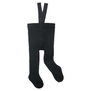 举重裤婴儿秋冬高腰护肚宝宝背带连裤袜薄绒打底袜外穿连脚大pp裤