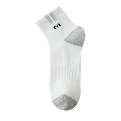 吸湿排汗男士运动短袜