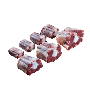 新鲜牛尾巴 国产清真中段牛尾巴1kg 炖汤生鲜食材 黄牛尾巴骨肉