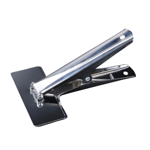 畅捷表单凭证装订夹文件整理神器装订机用夹附件固定平口夹票据夹