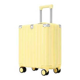 袋鼠小行李箱女2025年新款可上飞机16寸登机小型18免托运拉杆箱