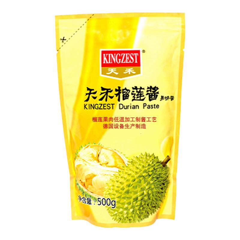 天禾榴莲酱500g榴莲汁烘焙甜品糕点榴莲果酱2包组合沙拉酱包邮
