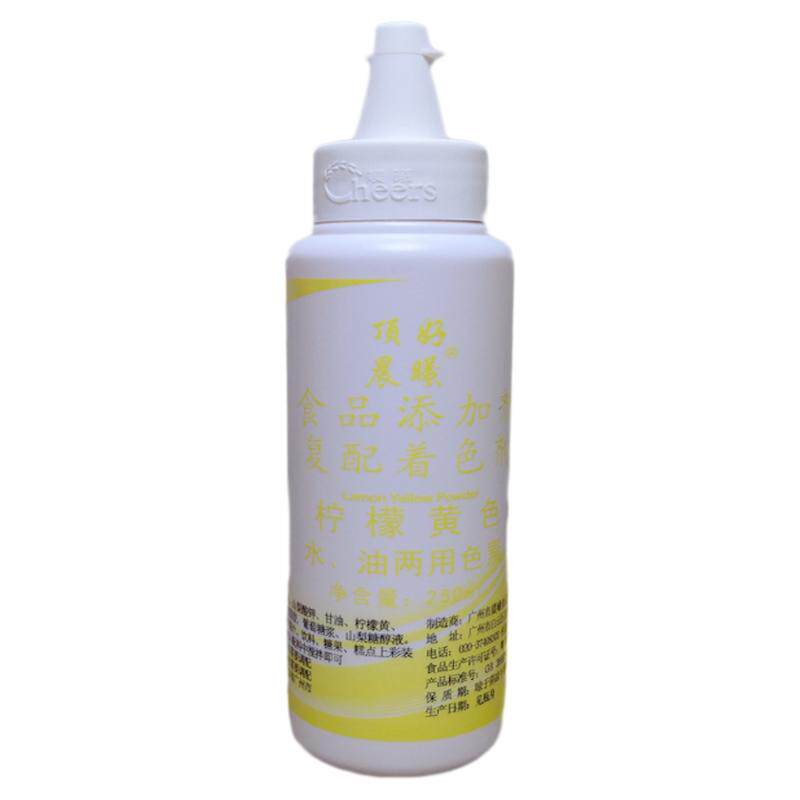 顶好晨曦可食用色素油两用瓶装水