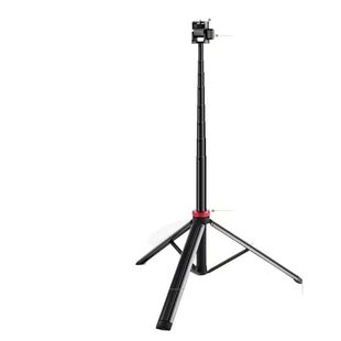 2米铝合金可伸缩延长折叠灯架COB/LED闪光灯便携直播三脚架超轻外拍打光脚架相机单反多功能摄影三角架