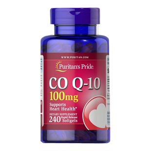 美国Puritan's Pride普丽普莱辅酶Q10软胶囊保护心脏60粒